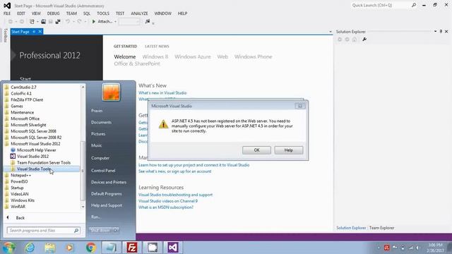 How to register .net framework on IIS смотреть онлайн