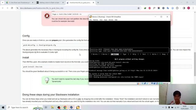 Boot and Shutdown Linux Slackware смотреть онлайн