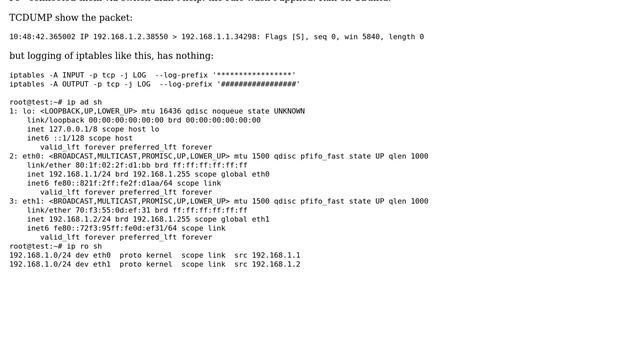 DevOps & SysAdmins: iptables rule on INPUT between 2 ethernet cards on the same host смотреть онлайн