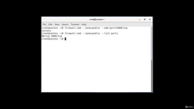 RHCE - 5. Firewalld - 4 Adding ports to firewall rules смотреть онлайн
