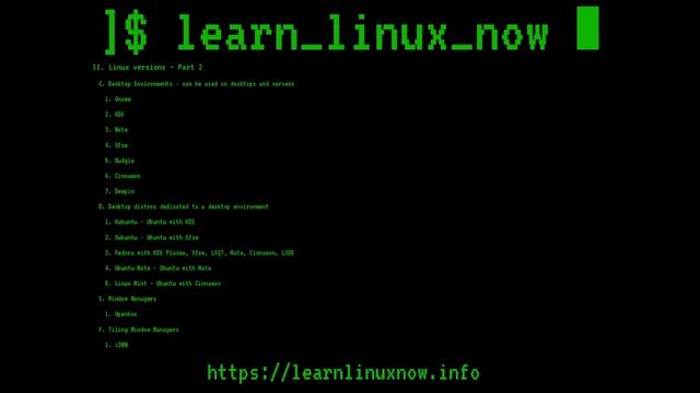 Learn Linux Now - Session 2 Part 2 - Linux Versions смотреть онлайн