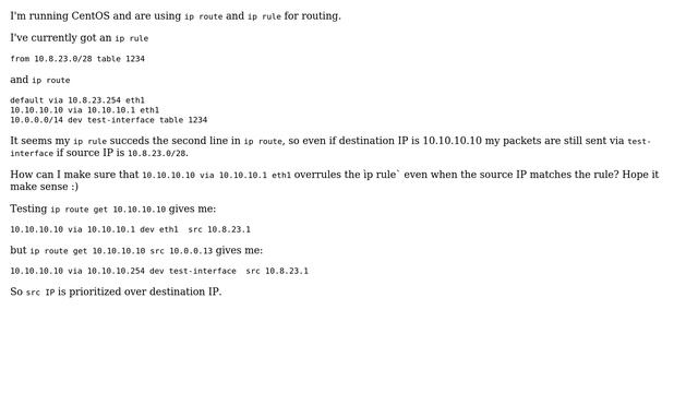 DevOps & SysAdmins: ip rule shouldn't beat ip route смотреть онлайн