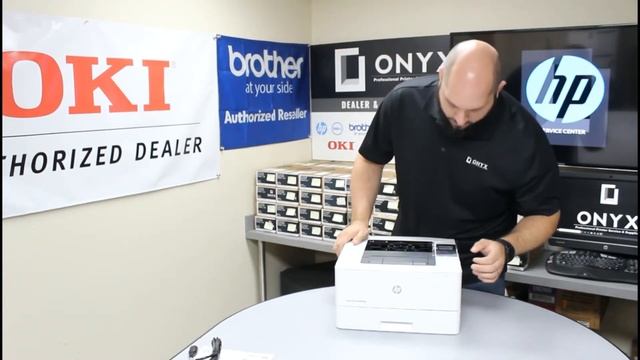 HP LaserJet M404 | Onyx Imaging | OKC Printer Repair | Unboxing & Setup смотреть онлайн