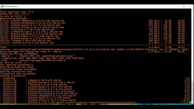 Ansible Installation in Centos8 смотреть онлайн
