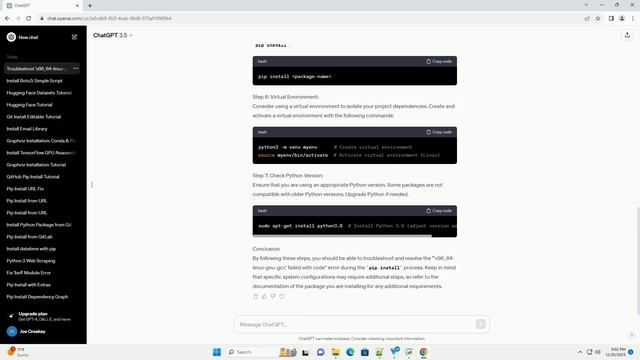 pip install command x86 64 linux gnu gcc failed смотреть онлайн