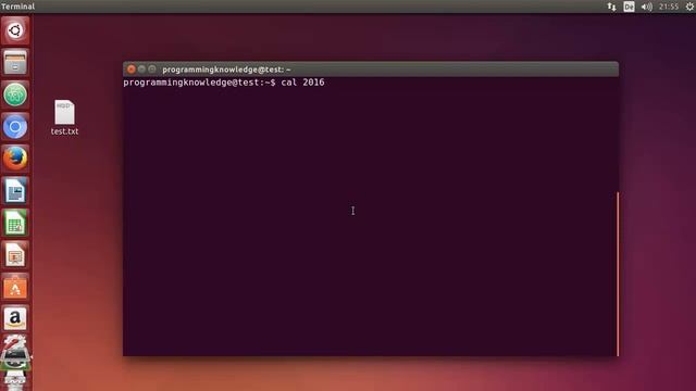 Linux Command Line Tutorial For Beginners - cal command смотреть онлайн