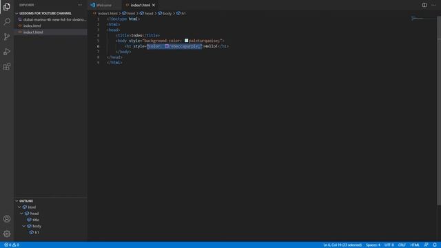 Урок 5. HTML&CSS смотреть онлайн