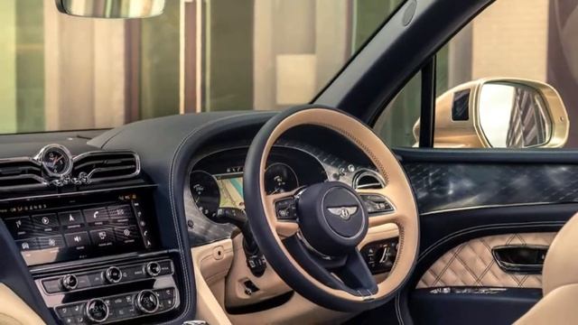 2022 Bentley Bentayga Hybrid INTERIOR View смотреть онлайн