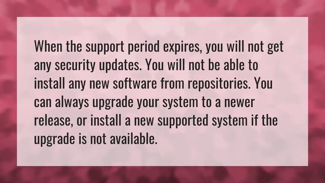 What happens when Ubuntu support ends? смотреть онлайн