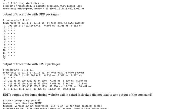 nslookup not working but ping and traceroute with ICMP does work fine смотреть онлайн
