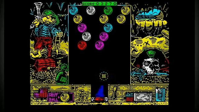 Cannon Bubble - Sinclair ZX Spectrum - emulador Zero 0.5 - testeado en Windows 7 x64 смотреть онлайн