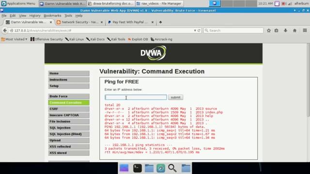 Kali Linux Hacking Course - How To Remote Command Execution Tutorial DVWA and Kali Linux 2 0 смотреть онлайн