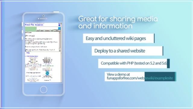 Website Wiki app promotional video смотреть онлайн