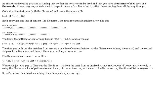 Unix & Linux: Unable to separate valid and invalid file in unix script topic (2 Solutions!!) смотреть онлайн