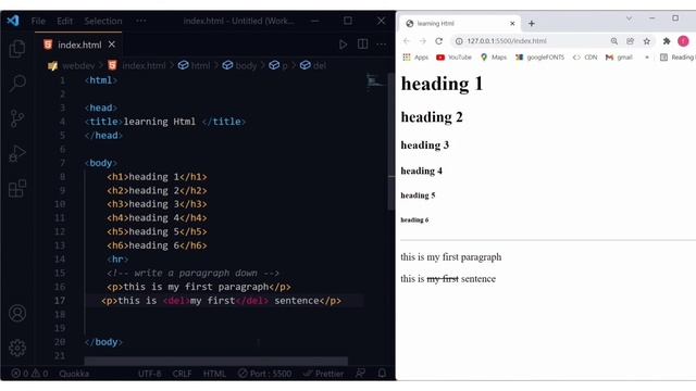 مختصر لغة html: اهم الأساسيات смотреть онлайн