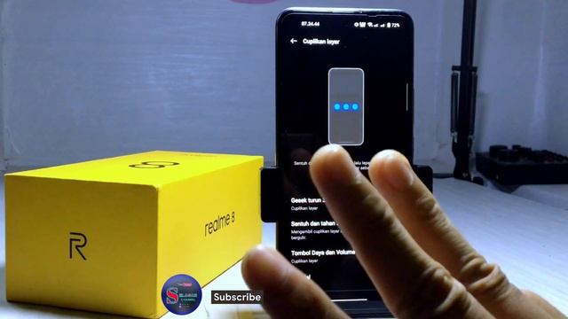 Screenshot/Cuplikan Layar di HP Realme 8 Setelah Update Android 12 UI 3.0 смотреть онлайн