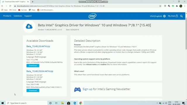 How To Install Beta Intel Drivers On Your Windows Computer Without Any Errors Easily!! смотреть онлайн