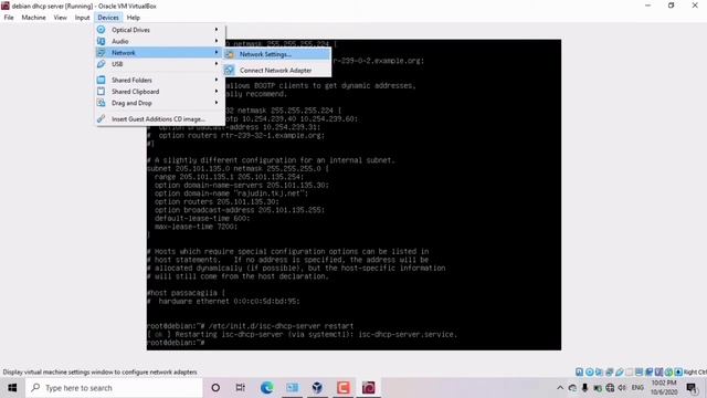 Cara konfigurasi DHCP Server pada Linux Debian смотреть онлайн