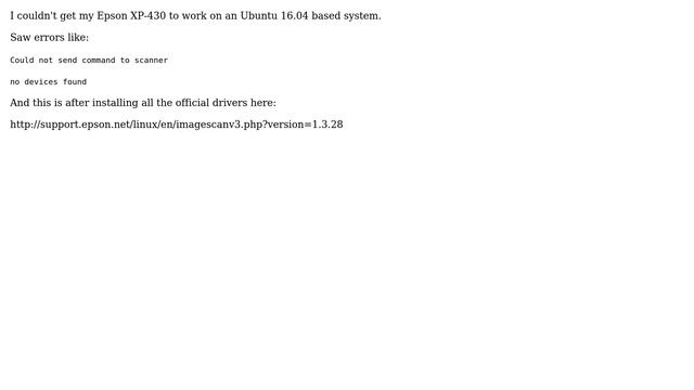 Epson Image scanning in Debian смотреть онлайн