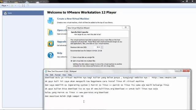 Tutorial Instalasi OS Linux (Parrot Security OS) di Virtual Machine Part 1 смотреть онлайн