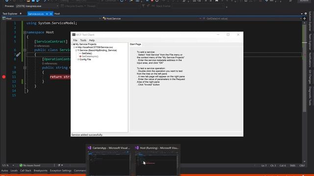 how to call wcf service смотреть онлайн