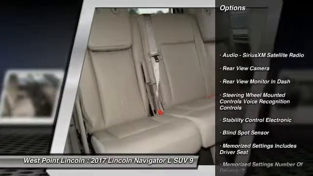 2017 Lincoln Navigator L Houston TX 7N118