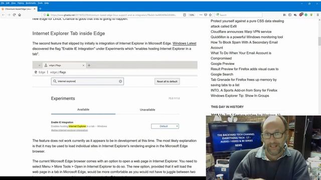 News - Chromium-based Edge: Linux support and IE integration смотреть онлайн