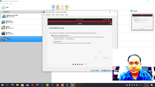 How to Install Ubuntu on virtualBox in windows 10 pro смотреть онлайн