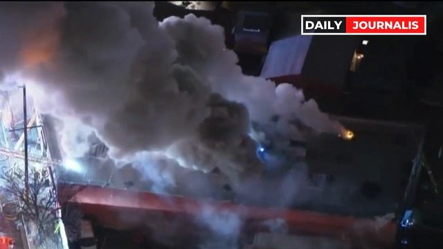 1 critically injured during Greater Alarm fire at commercial building in Lincoln Heights смотреть онлайн