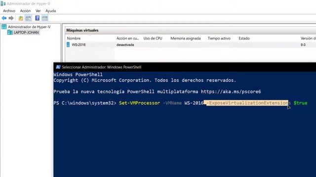 Instalacion de Hyper-V en Windows Server 2016 смотреть онлайн