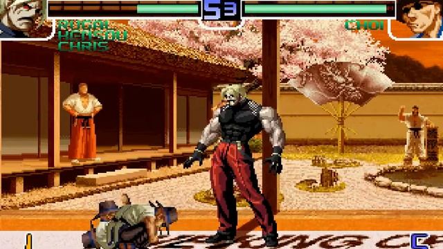 KOF 2002 plus hack gameplay on pc kwaks emulator смотреть онлайн
