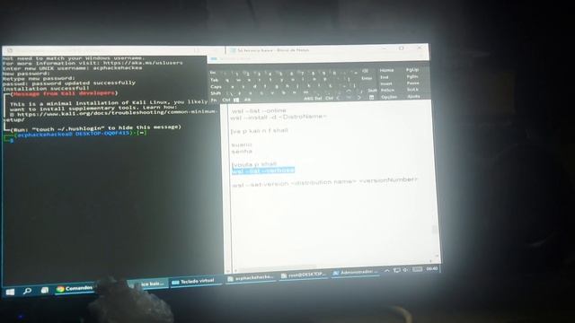 SUPER RAPIDO INSTALL KALI-LINUX / SUDO APT INSTALL ...TAMBÉM/ #ubuntu #linux смотреть онлайн