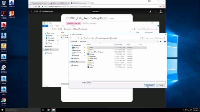 CE 303 - ArcGIS 10.4 - Getting Started - Download Template смотреть онлайн