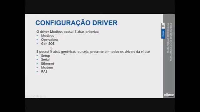 Driver Modbus TCP смотреть онлайн