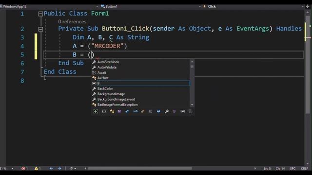 [Tutorial] Visual Basic .Net Windows form"Display Text on Labels" смотреть онлайн