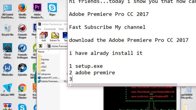 How to INSTALL Adobe Premiere Pro CC смотреть онлайн