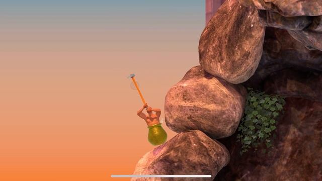 Getting Over It Gameplay 6m:41S (iPhone iOS) смотреть онлайн