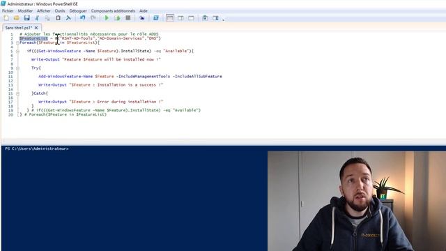 Comment créer un domaine Active Directory avec PowerShell ? смотреть онлайн