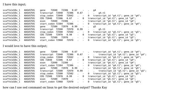 Unix & Linux: How to change a column contents? смотреть онлайн