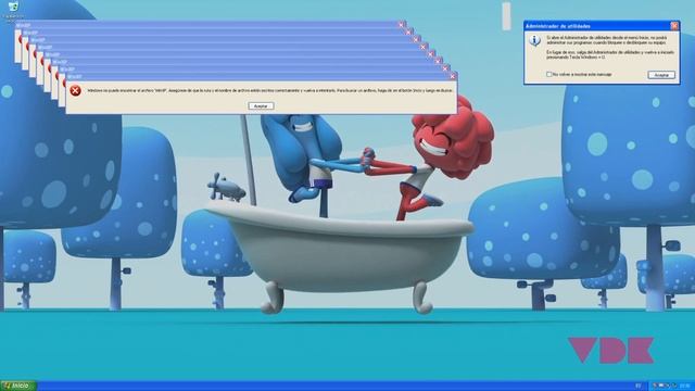 Windows XP Crazy Error (Spanish Version) смотреть онлайн