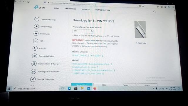 Tp-link 722n connect Windows 10 Home 20H2 смотреть онлайн