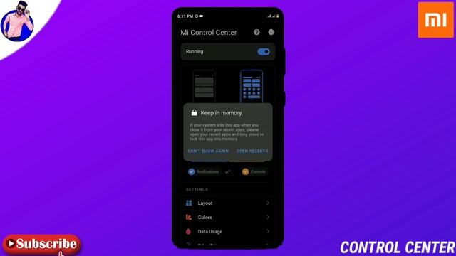 ENABLE DATA USAGE FEATURE IN CONTROL CENTER | DATA USAGE IN ANY ANDROID DEVICE | MI CONTROL CENTRE смотреть онлайн