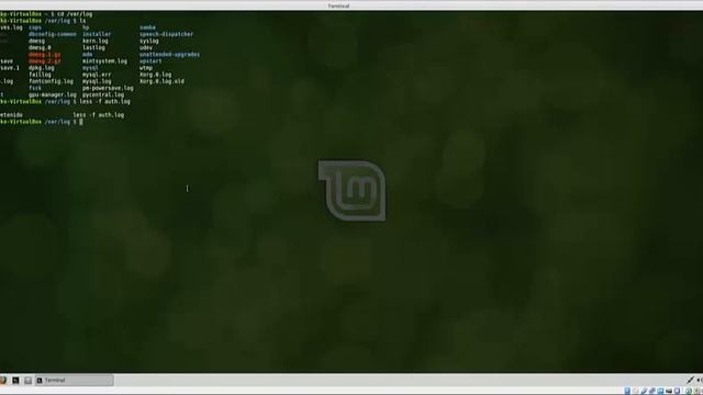 LOGS Sesion y Mysql linux смотреть онлайн