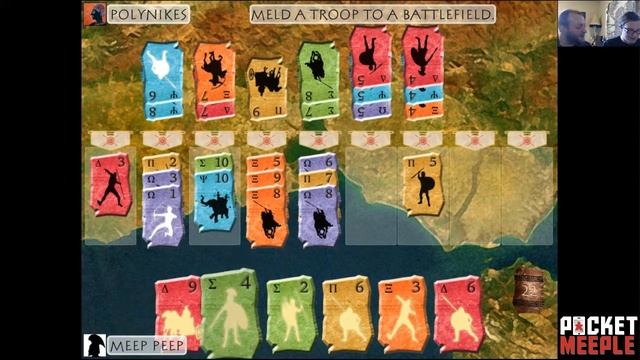 Battle Line (iOS) - Pocket Meeple Plays смотреть онлайн