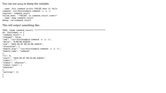 Unix & Linux: Where can I find all the methods that I can call on an Ansible variable смотреть онлайн
