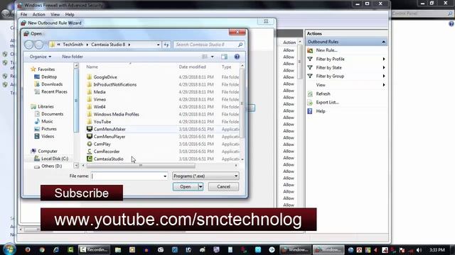 How to Block Internet Access of Any Software Using Windows Firewall - SMC Technology смотреть онлайн