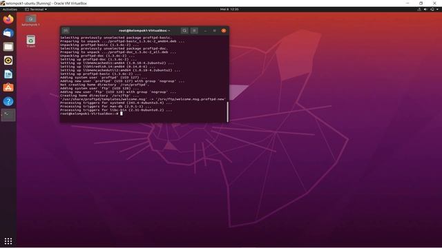 KONFIGURASI FTP SERVER | ADMINISTRASI SERVER смотреть онлайн
