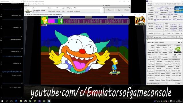 RPCS3 Playstation 3 Emulator - The Simpsons Arcade Game (2012). Ingame 60FPS. LLVM Vulkan. Test #1 смотреть онлайн