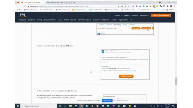 Launch a WordPress Website on AWS Using LightSail смотреть онлайн