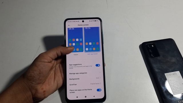 Redmi 10 Prime | how to change home screen classic |mode | with app drawer home screen mode setting смотреть онлайн